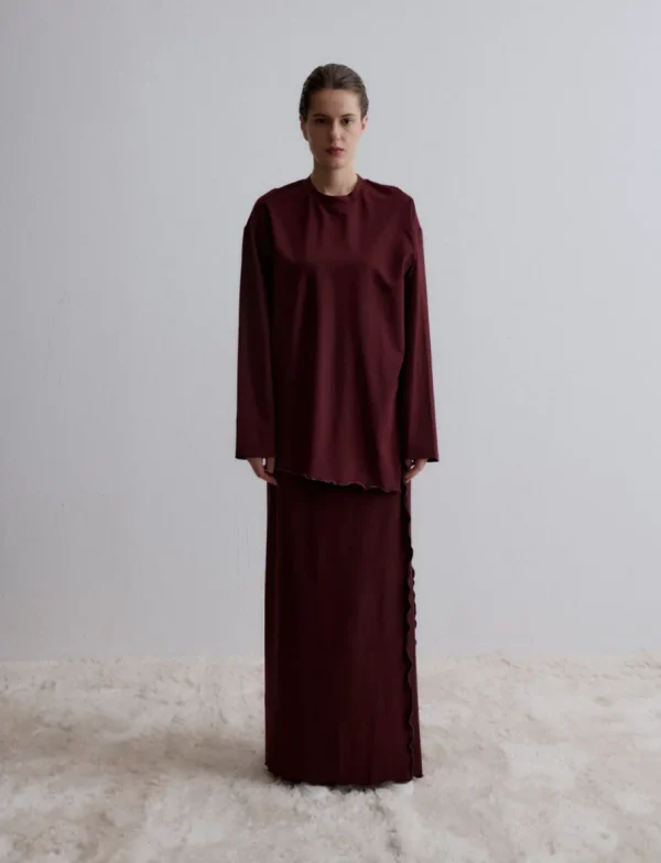 Viktoria Chan Skirts | Aw24 | Venus jersey skirt