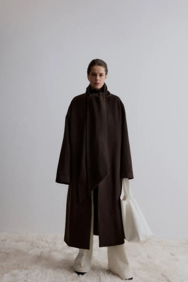 Viktoria Chan Outerwear | Aw24 | Venus scarf coat