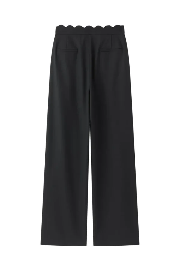 Viktoria Chan Pants | Aw24 | Venus wave wool trousers