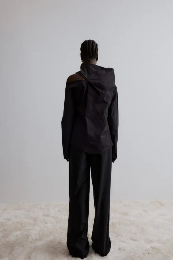 Viktoria Chan Pants | Aw24 | Venus wave wool trousers