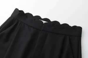 Viktoria Chan Pants | Aw24 | Venus wave wool trousers