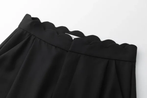 Viktoria Chan Pants | Aw24 | Venus wave wool trousers