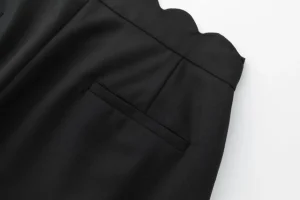 Viktoria Chan Pants | Aw24 | Venus wave wool trousers